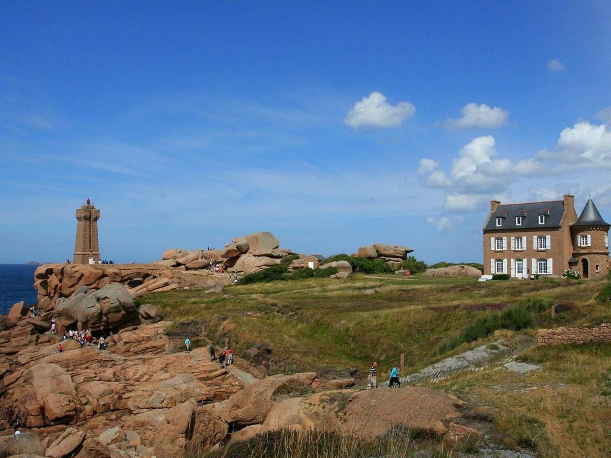 Appartement Renove, Bien Equipe A 500M De La Plage De Trestrignel Et Du Centre-Ville De Perros-Guirec - Fr-1-368-241 Buitenkant foto